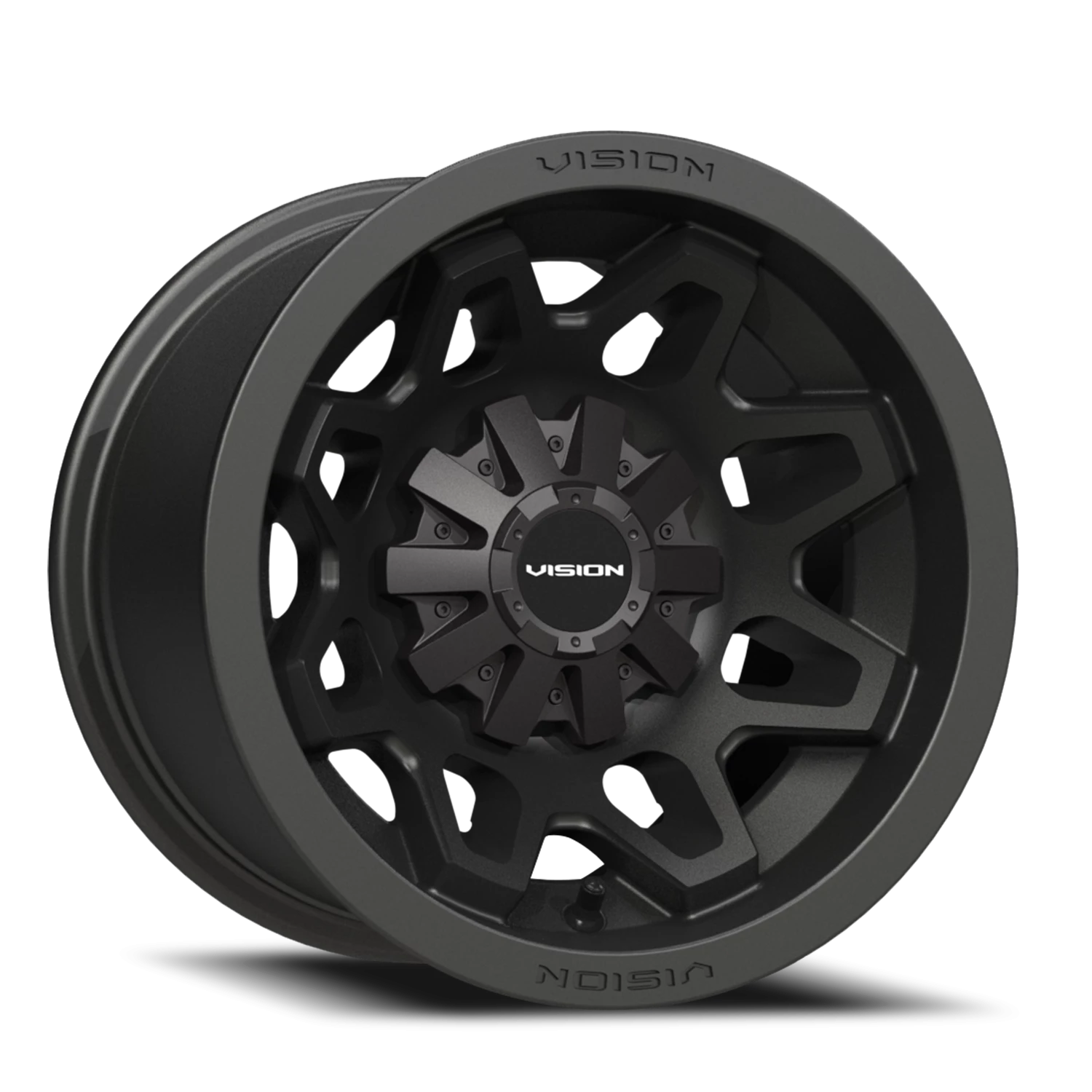 Polaris Sportsman Wheel & Tire Package – SunF A050 Mud Tires on Vision 416 Wheels (27x14, 4×156)