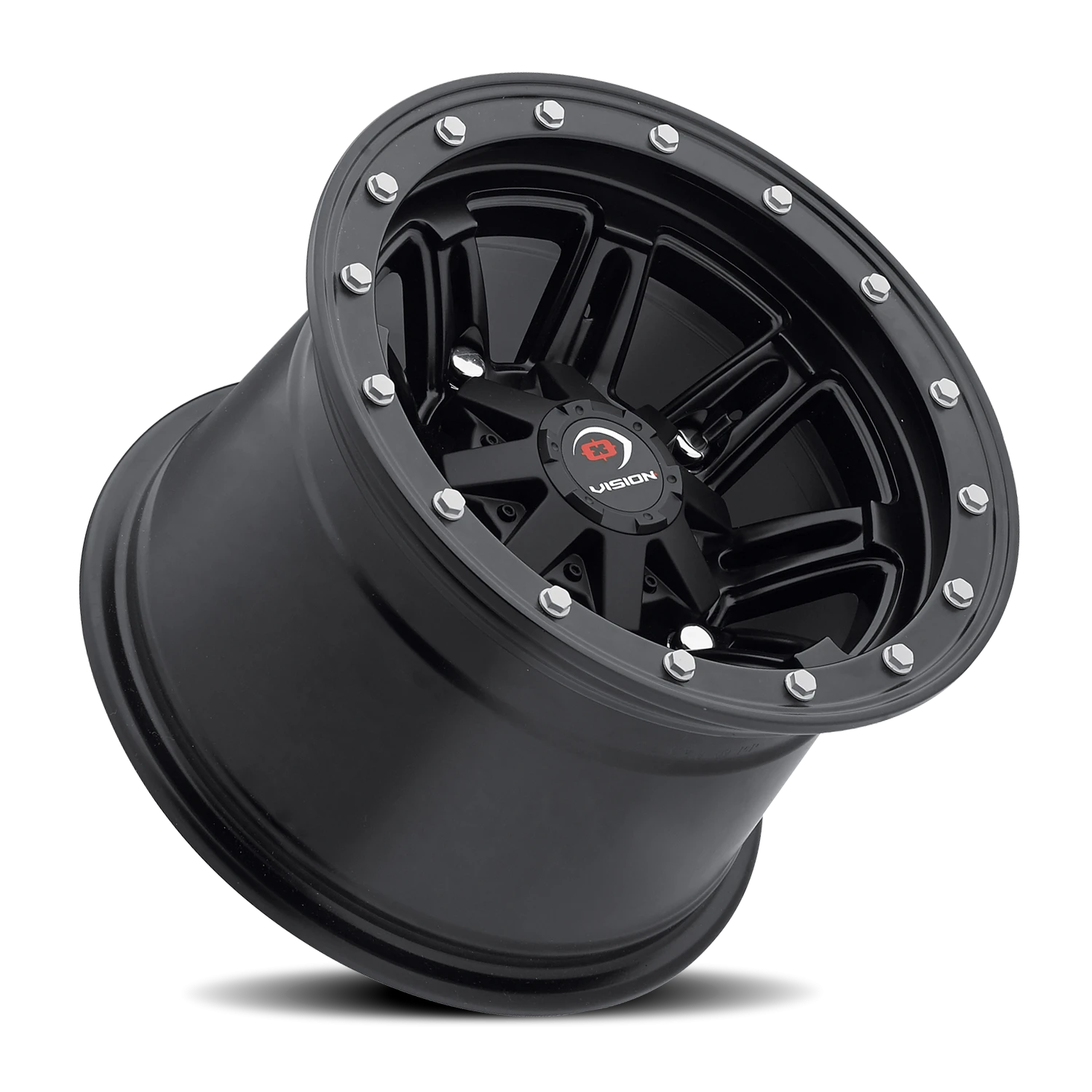 Polaris Sportsman Wheel & Tire Package – SunF A051 All-Terrian on Vision 550 (25x12, 4×156)
