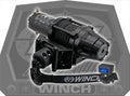KFI ASSAULT 2500LB SYNTHETIC ROPE WINCH