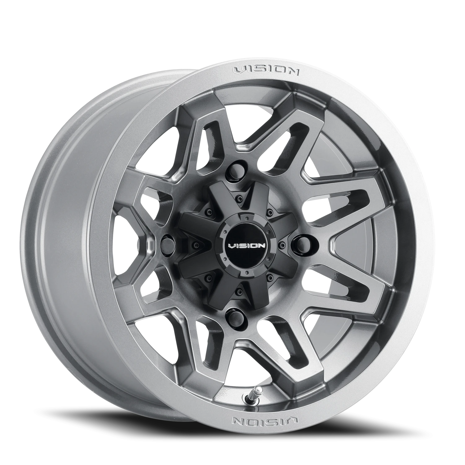 Polaris Sportsman Wheel & Tire Package – SunF A050 Mud Tires on Vision 416 Wheels (27x14, 4×156)